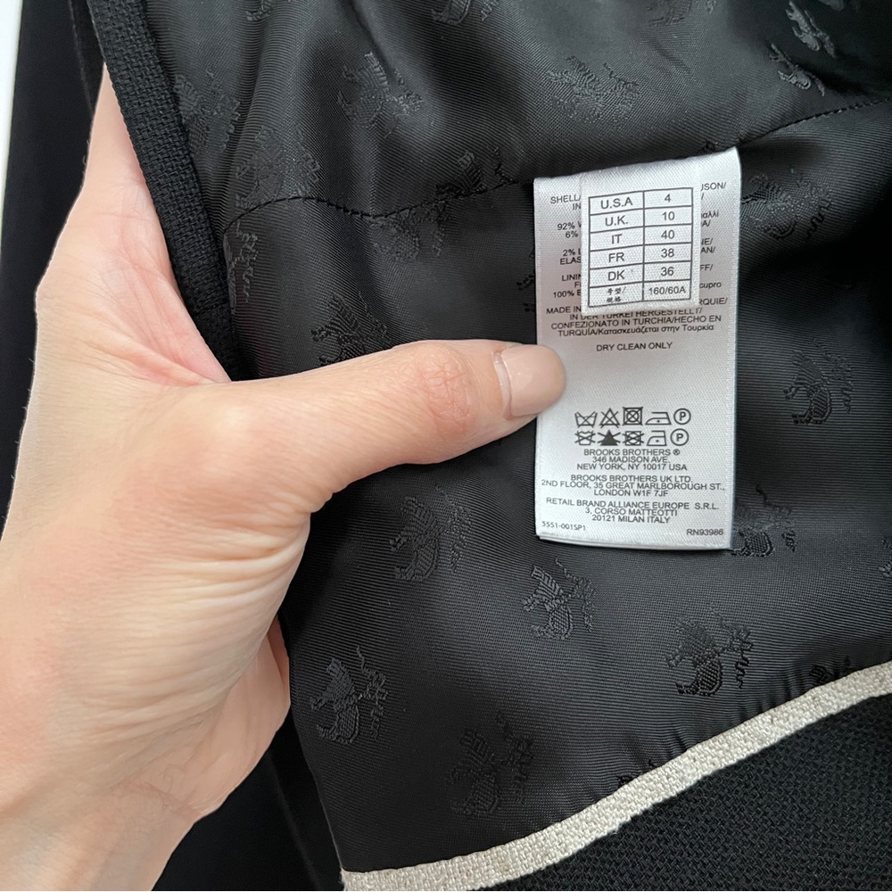 Brooks Brothers Loro Piana wool silk Stellita blazer 4 timeless old money - Picture 9 of 13